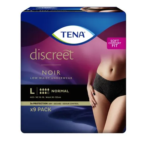 Tena Discreet Noir Pant Black