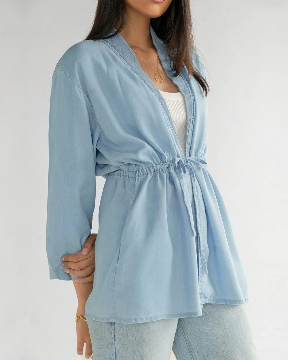 The Travel Light Blue Jacket