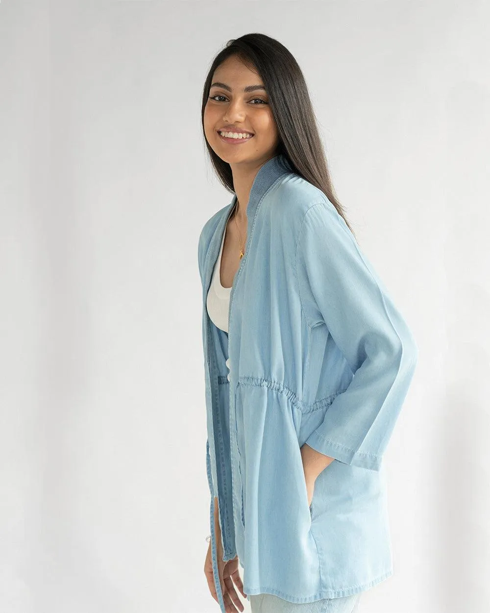 The Travel Light Blue Jacket