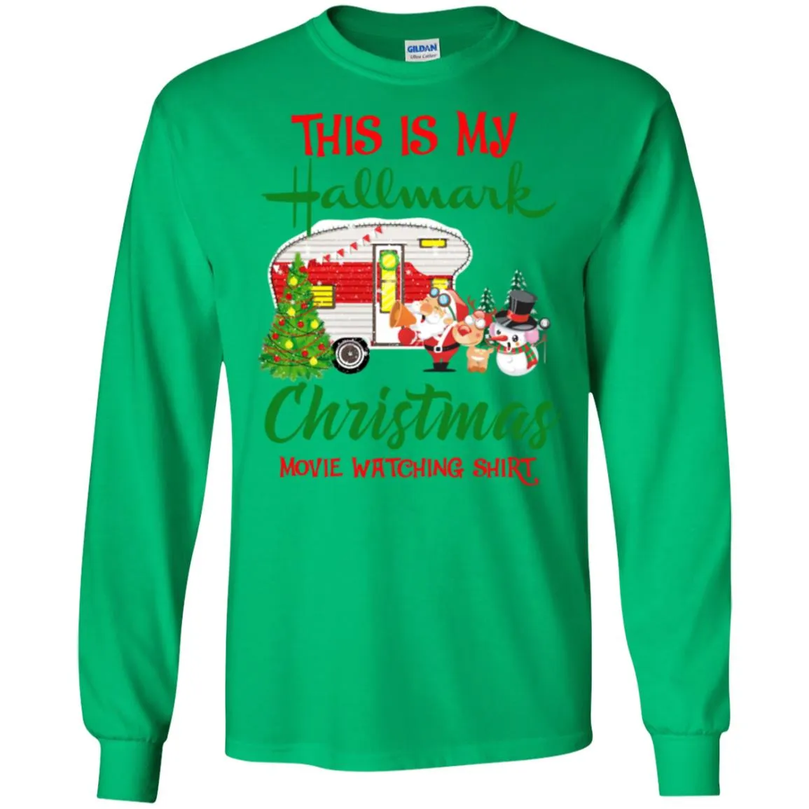 This Is My Hallmark Christmas Movie Watching Men Long SLeeve Shirt