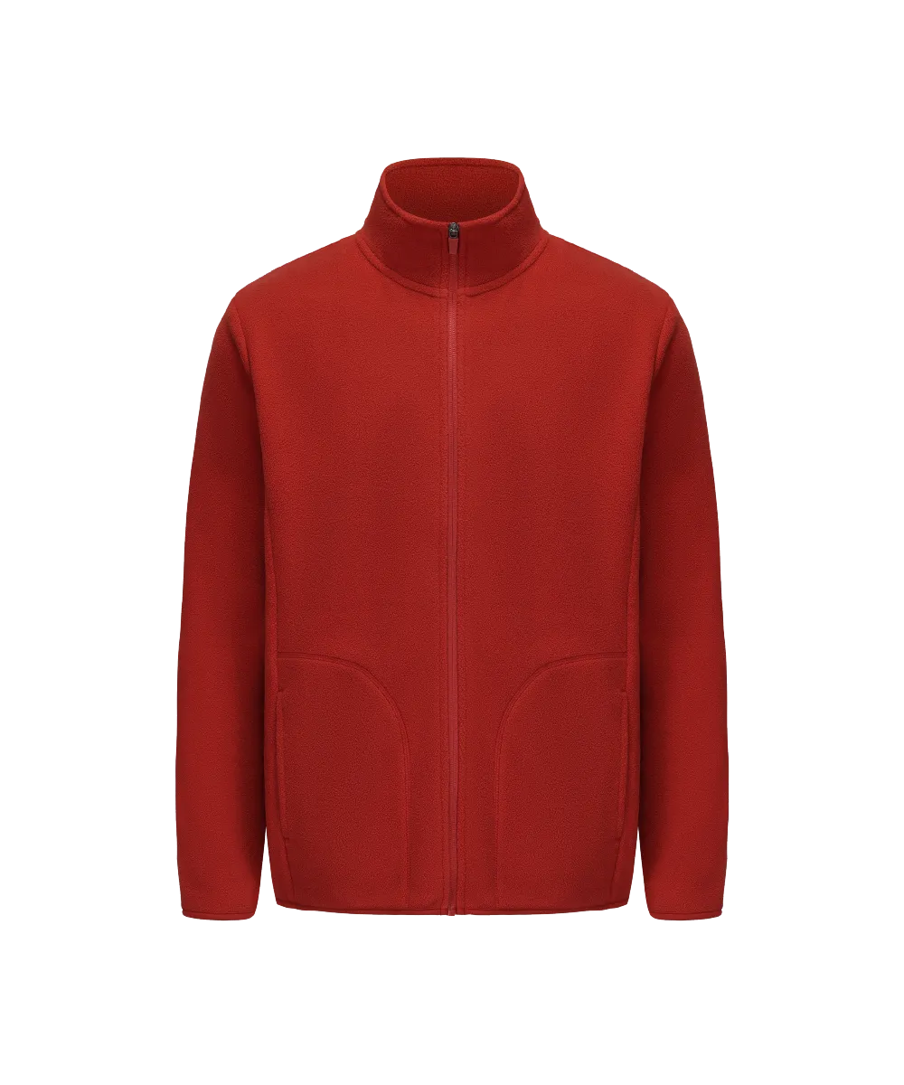 Unisex Basic Polar Fleece Jacket