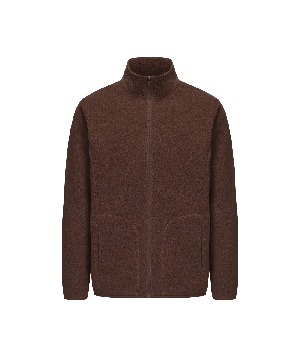 Unisex Basic Polar Fleece Jacket