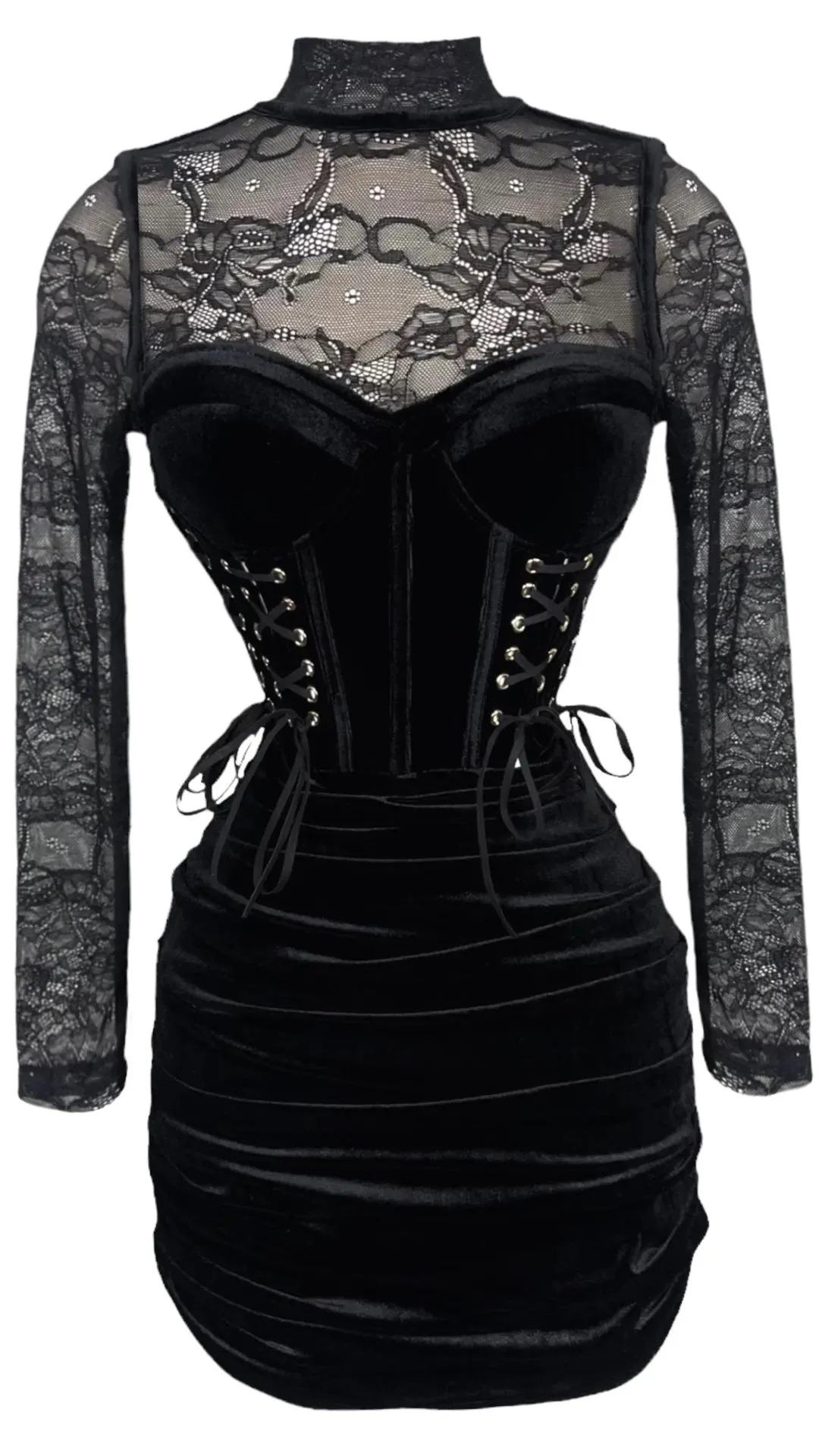 Victorian Dress - Black