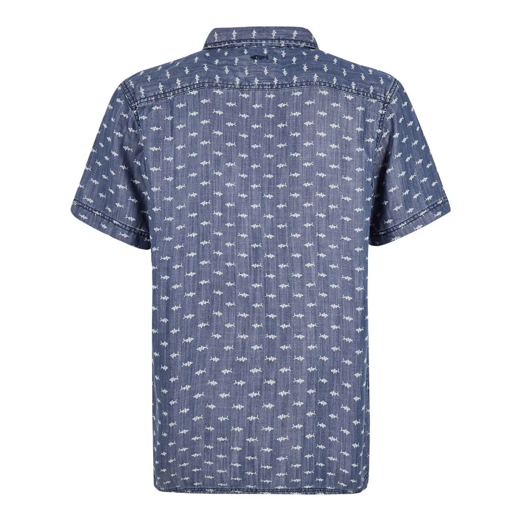 Weird Fish Crosby Short Sleeve Shirt R