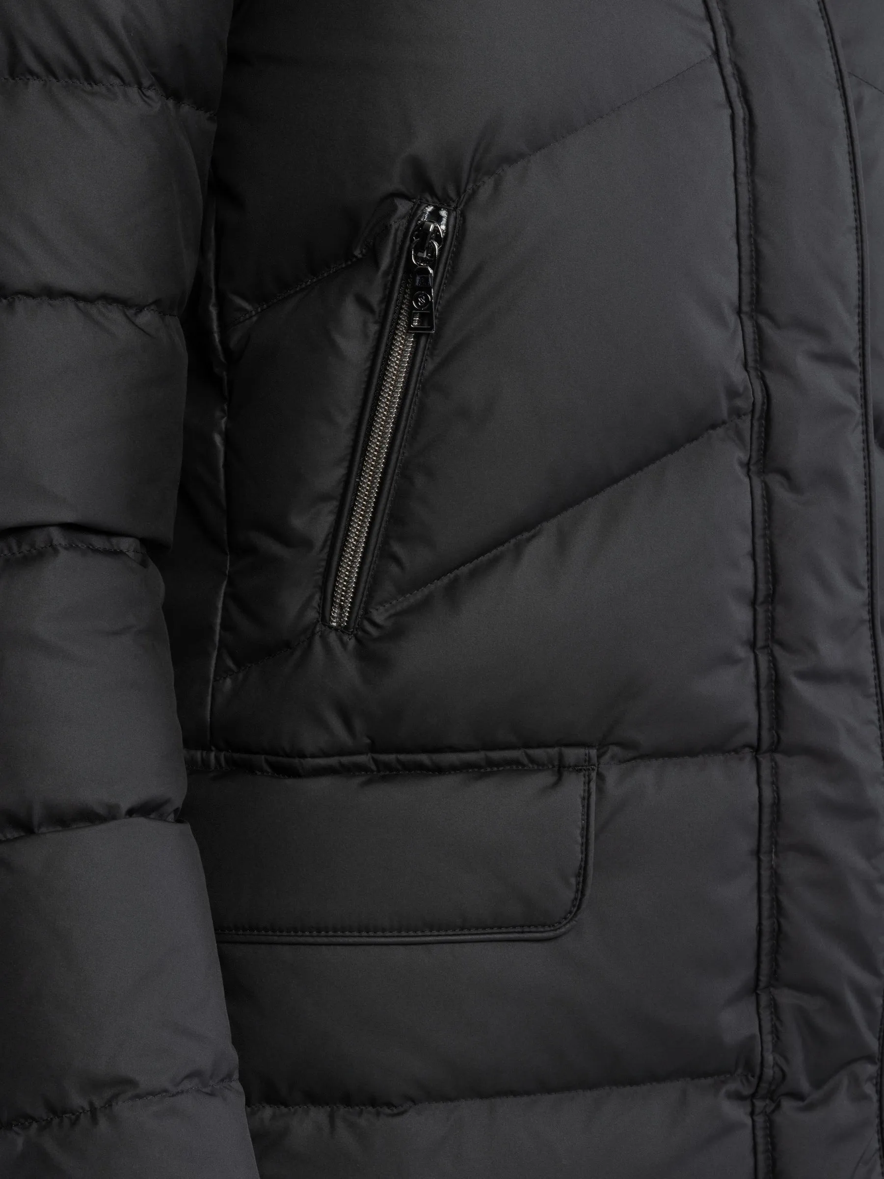 Zip Pocket Down Jacket