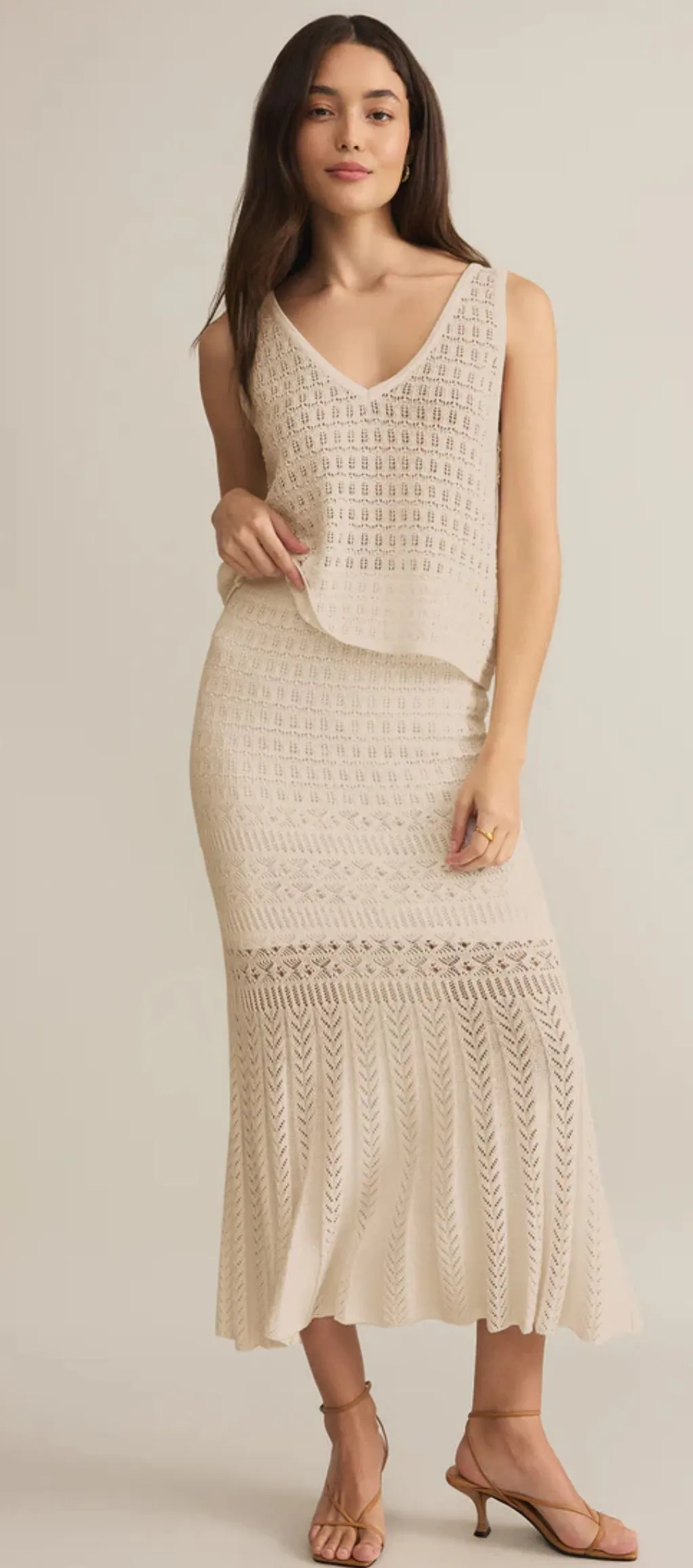 ZS251498 Soria Crochet Skirt
